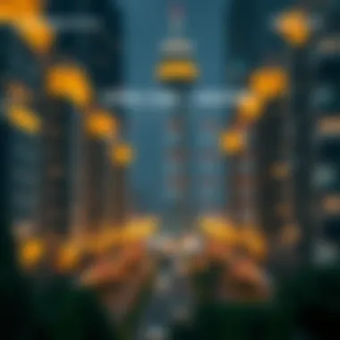 Infographic on the structure of postal codes in Abu Dhabi