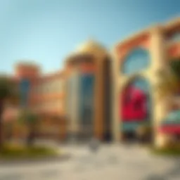 Architectural brilliance of Al Zahia City Centre