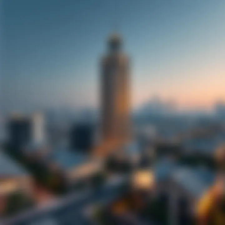 Community features surrounding Burlington Tower