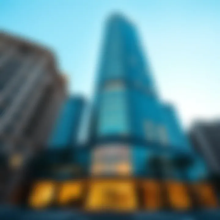 Burlington Tower's stunning facade