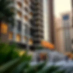 Architectural beauty of Centro Karama showcasing modern design