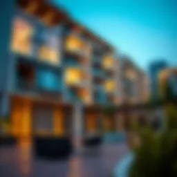 Modern apartment in Dubai showcasing rental options