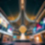 Architectural Marvel of Damac Mall Stunning architectural design of Damac Mall showcasing modern aesthetics