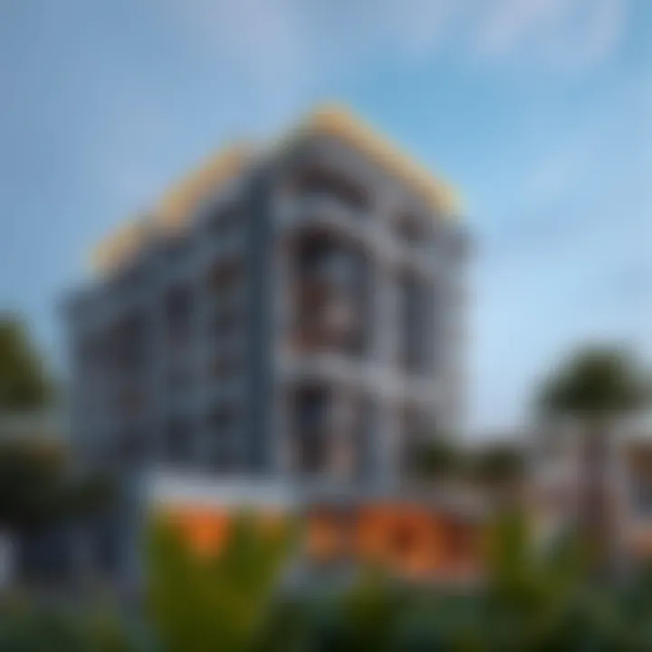 Contemporary Living Spaces by Danube Modern apartment building developed by Danube Properties