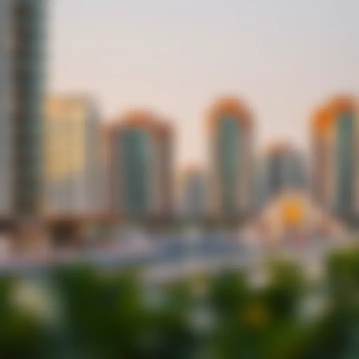 Investment Opportunities in Dubai's Real Estate A depiction of real estate development near Dubai Parks and Resorts emphasizing investment potential.