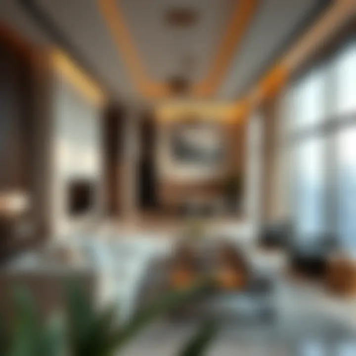 Contemporary Luxury: Interior Design Trends Luxury apartment interior highlighting contemporary design