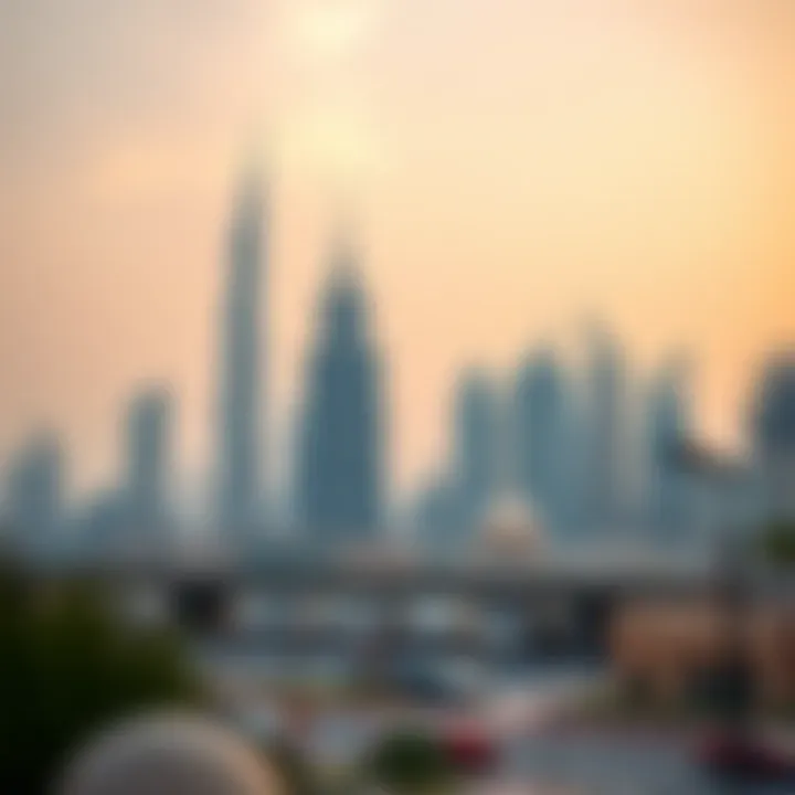 Dubai skyline representing employment opportunities