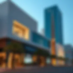 Ejari Centre exterior showcasing modern architecture in Dubai