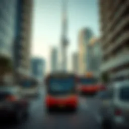 Modern transportation options in Dubai