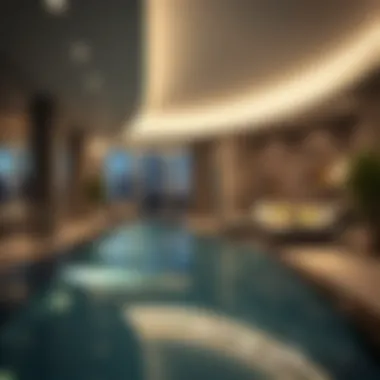 Modern amenities in a Dubai condo