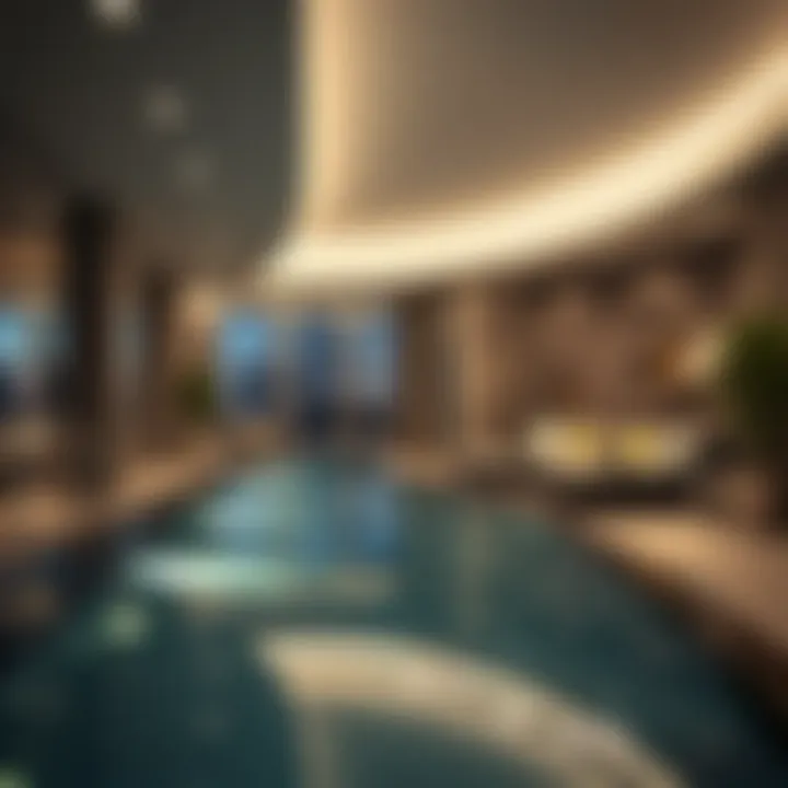 Modern amenities in a Dubai condo