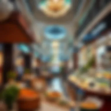 Culinary Delights Culinary delights available in a shopping mall