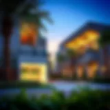 A stunning view of Al Mowaihat 3 showcasing modern residential architecture.