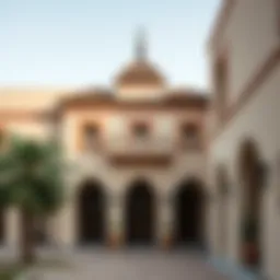 Traditional Arabian architecture in Al Reef