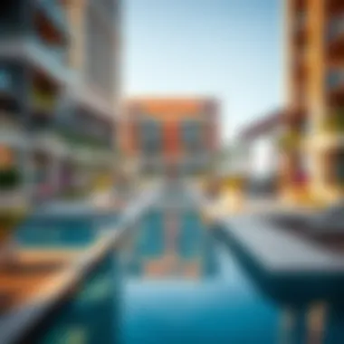 Exclusive Amenities at Beach Isle Luxurious amenities at Beach Isle including pool and lounge area