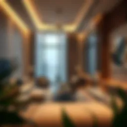 Luxurious living space in Dubai Marina