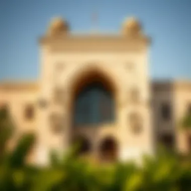The stunning architecture of the Dubai Museum housed in Al Fahidi Fort