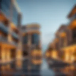 Stunning architectural design of Damac Westside