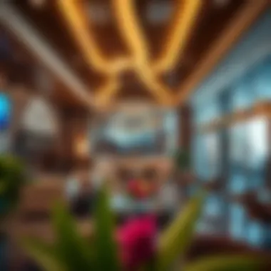 Interior view showcasing the vibrant atmosphere of دو ياس مول