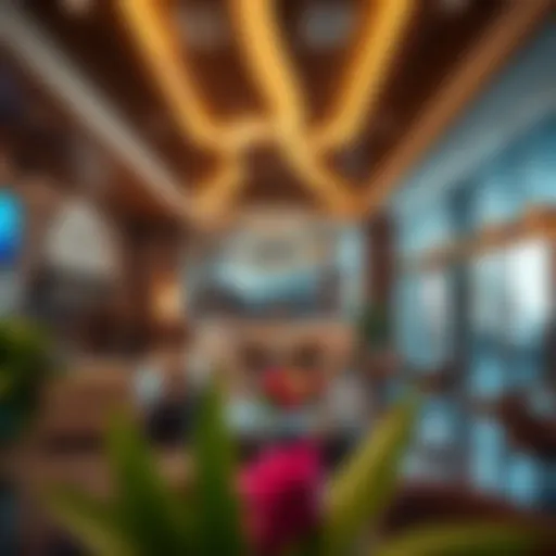 Interior view showcasing the vibrant atmosphere of دو ياس مول