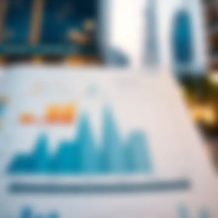 Understanding Market Trends in Dubai's Real Estate Graphs illustrating real estate market trends in Dubai