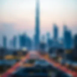 Stunning skyline of Dubai showcasing modern architecture