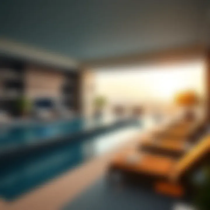 Modern amenities at Intercontinental Residence