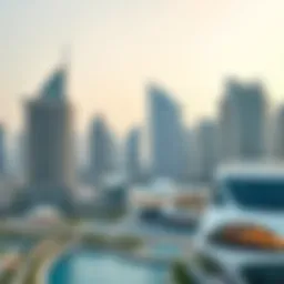 Stunning skyline of Dubai showcasing modern architecture