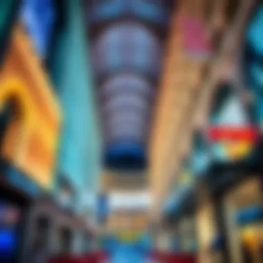 Architectural Marvels of Dubai Malls Stunning architectural design of a Dubai mall