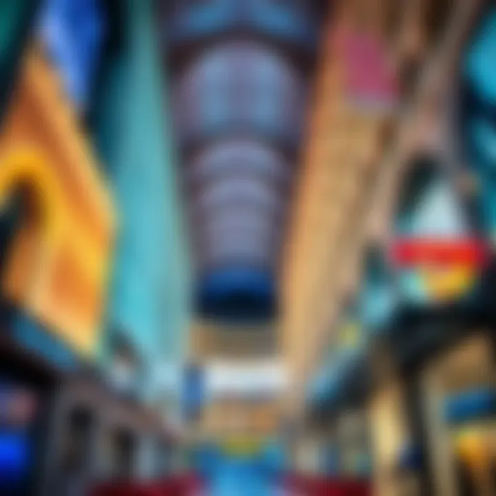 Architectural Marvels of Dubai Malls Stunning architectural design of a Dubai mall