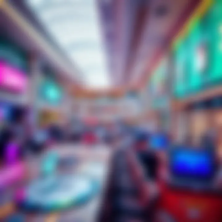 Exciting Entertainment at Qaleriya Mall Entertainment zone in Qaleriya Mall