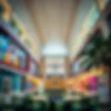 Stunning exterior design of Qaleriya Mall