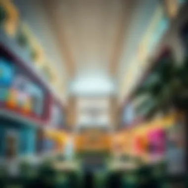 Architectural Marvel of Qaleriya Mall Stunning exterior design of Qaleriya Mall