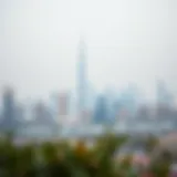 Dubai Skyline and Rental Properties A panoramic view of Dubai's skyline highlighting rental properties