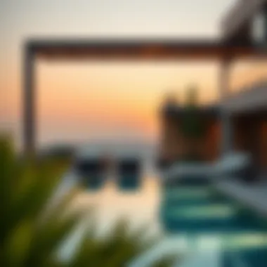 Sky villa amenities showcasing luxury lifestyle