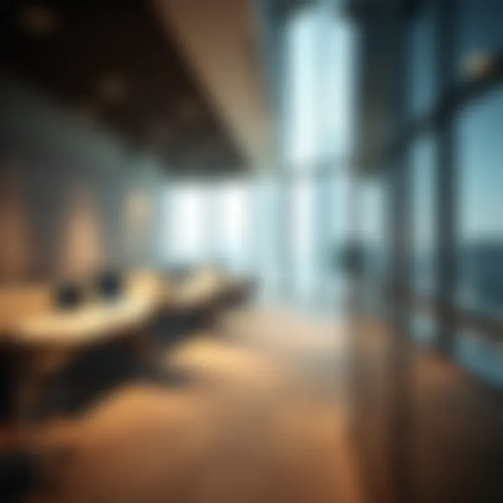 Modern Office Space in Al Habtoor Business Tower Modern office space within Al Habtoor Business Tower designed for productivity