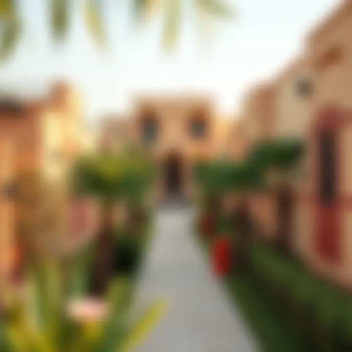 Community Living in Al Nasser Compound Vibrant community spaces within the Al Nasser Compound