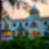 Overview of the Al Nasser Compound showcasing its elegant architecture