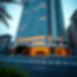 Stunning exterior view of Al Sharhan Building showcasing its architectural design