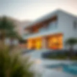 A modern architectural view of Alquoz showcasing innovative designs