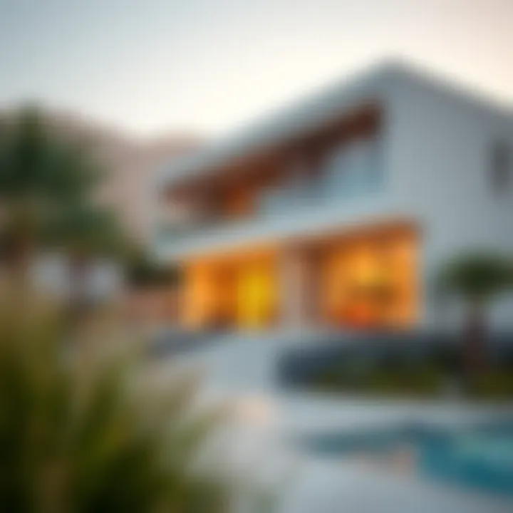 A modern architectural view of Alquoz showcasing innovative designs