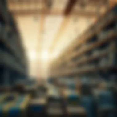 Infographic detailing the investment landscape of Dubai's warehouse market