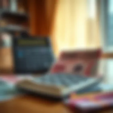 A calculator and currency notes symbolizing financial planning