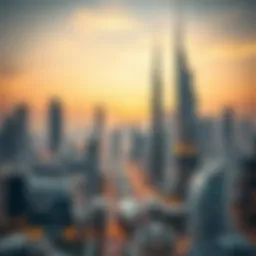 Stunning skyline of Dubai showcasing luxury real estate