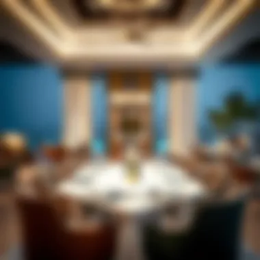 Sophisticated dining experience at Five Palm Jumeirah club