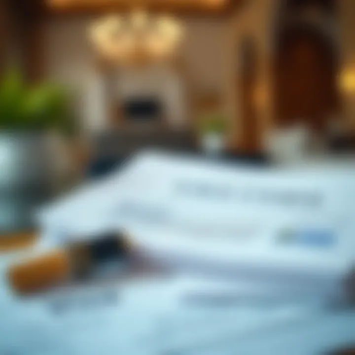 Essential Documents for Visa Application Visual representation of essential documents needed for visa application