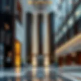 Luxurious lobby of حياة ريجنسي ديرة showcasing modern design