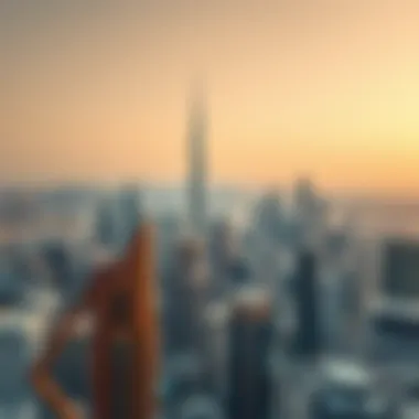 Stunning Skyline Panoramic View Panoramic view of the skyline from حياة ريجنسي ديرة