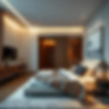 Modern Bedroom Aesthetics in Dubai Stylish bedroom incorporating modern design trends