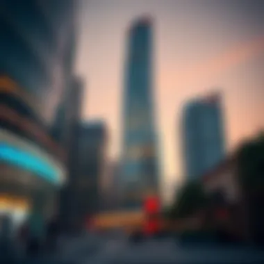 Business activities around HSBC Tower